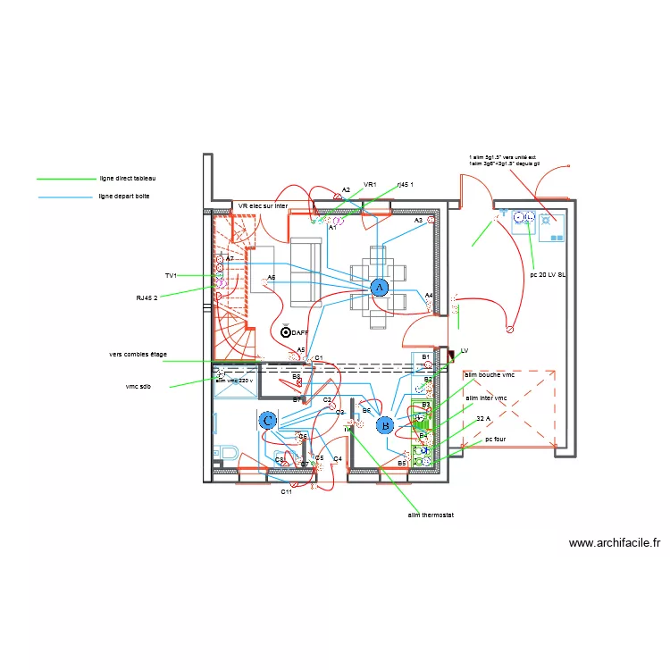 plan pieuvre ilettes LOT 37 logement 11 RDC ok 1. Plan de 