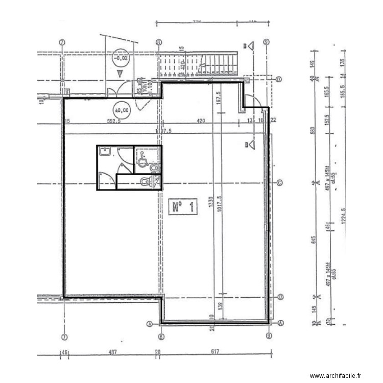 656 croquis RDC 145m2. Plan de 0 pièce et 0 m2