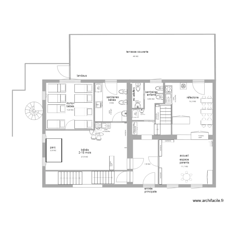 jmrezdechauss&eacute;e. Plan de 
