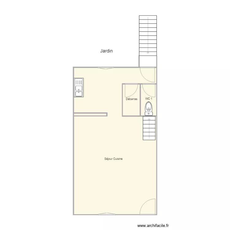 Maison JJaures BLV rdc. Plan de Maison JJaures BLV rdc. Plan de
