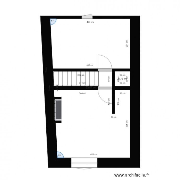 Massy maison ville 1er. Plan de 0 pièce et 0 m2