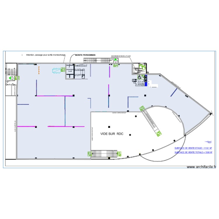 Plan MAG 2023. Plan de 1 pièce et 1110 m2