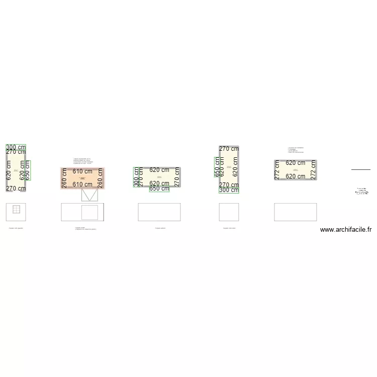 abri de jardin sans toiture. Plan de 