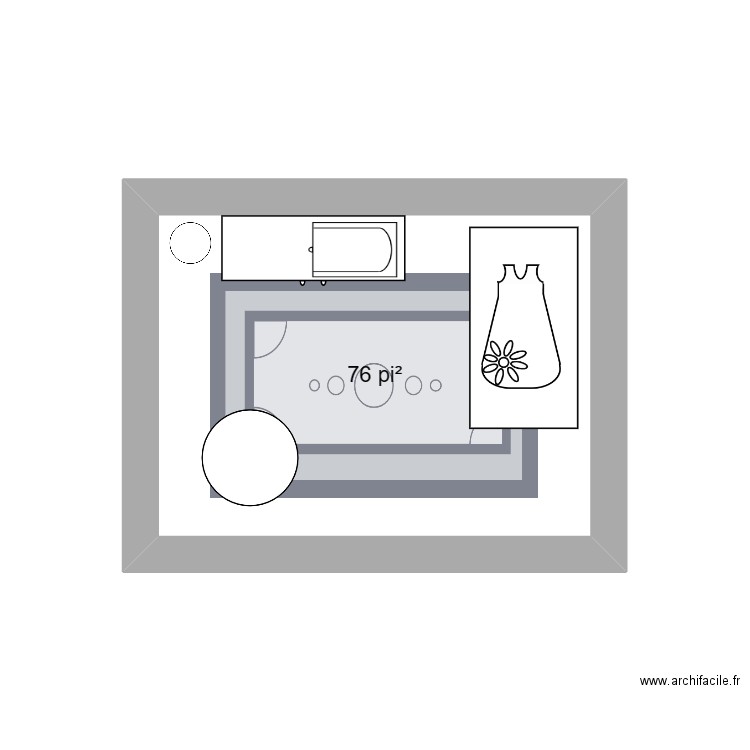 Boutique kido 1. Plan de 0 pièce et 0 m2