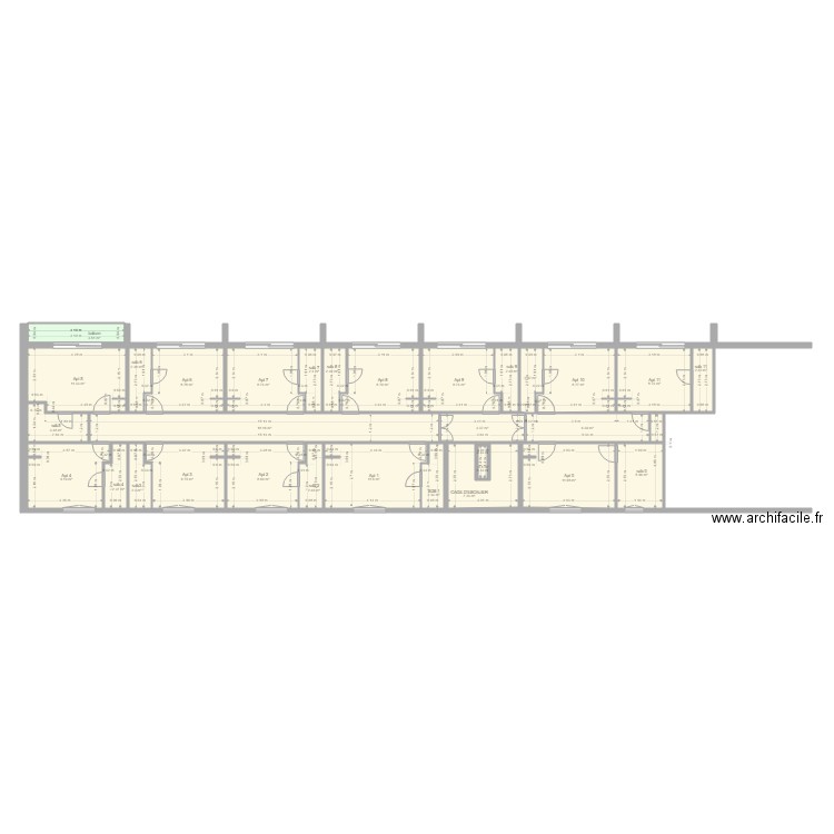 COLISEE R1. Plan de 0 pièce et 0 m2