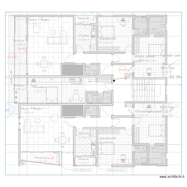 Vidéo surveillance étage 2 bonadiwoto. Plan de 0 pièce et 0 m2