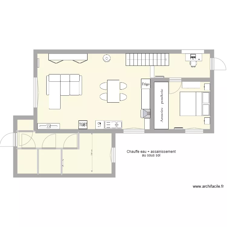 S&eacute;cheras V8. Plan de 