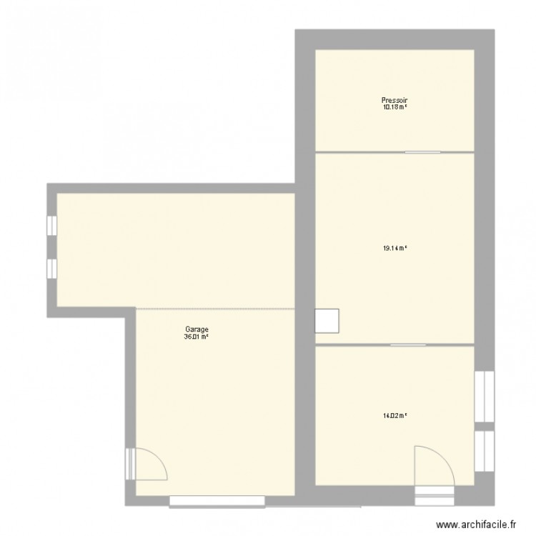 Maison Saint Etienne de Montluc Proj B. Plan de 0 pièce et 0 m2