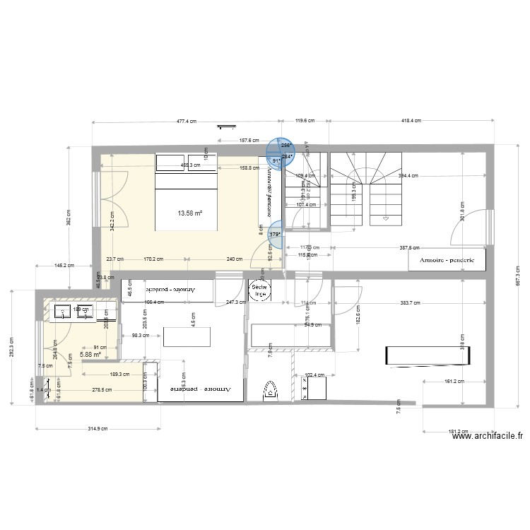  Projet RDC AML Roure  NAD avril 2. Plan de 0 pièce et 0 m2