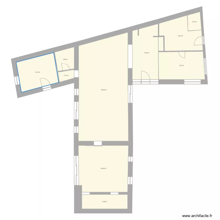 PALARDY RDC essai chaudiere. Plan de 