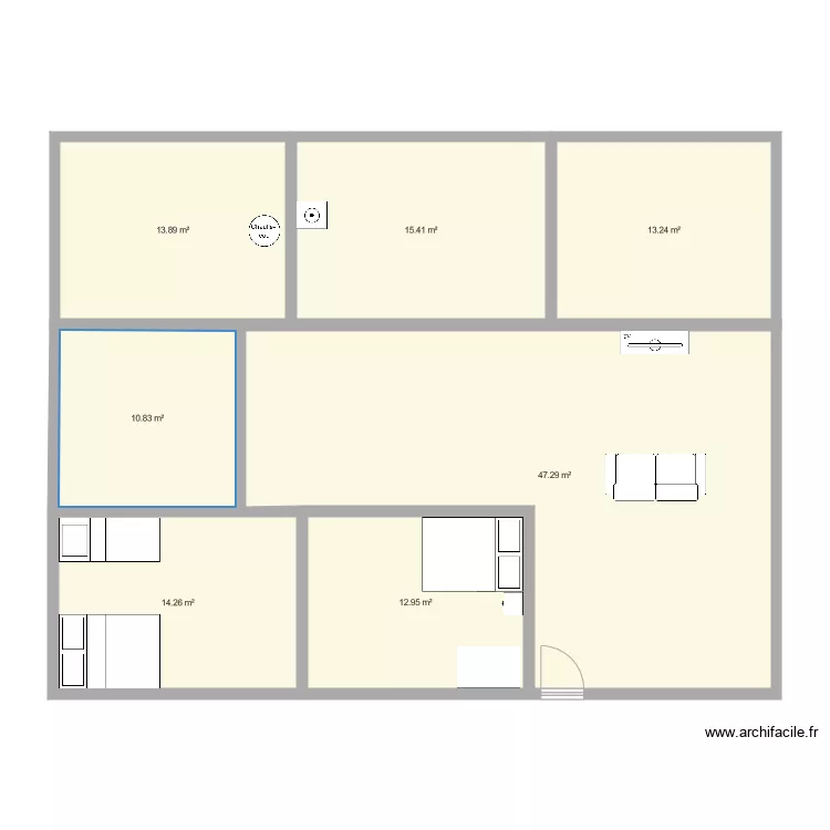 Chez moi. Plan de Chez moi. Plan de