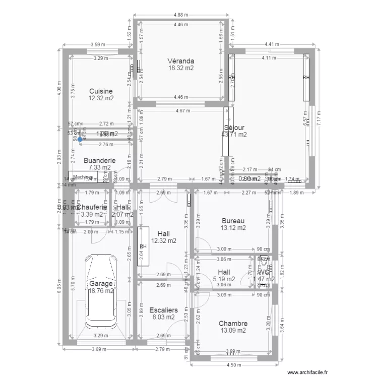 Moulin RDC 10 06. Plan de 