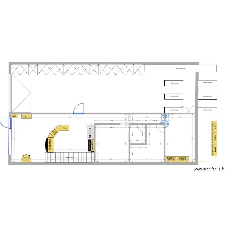 25012023. Plan de 7 pièces et 183 m2