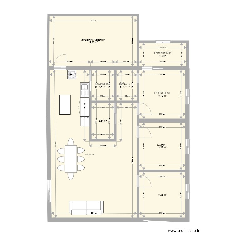 casa 104 mts. Plan de 0 pièce et 0 m2