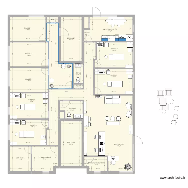Nouvelle clinique ao&ucirc;t 2022 version 6. Plan de 