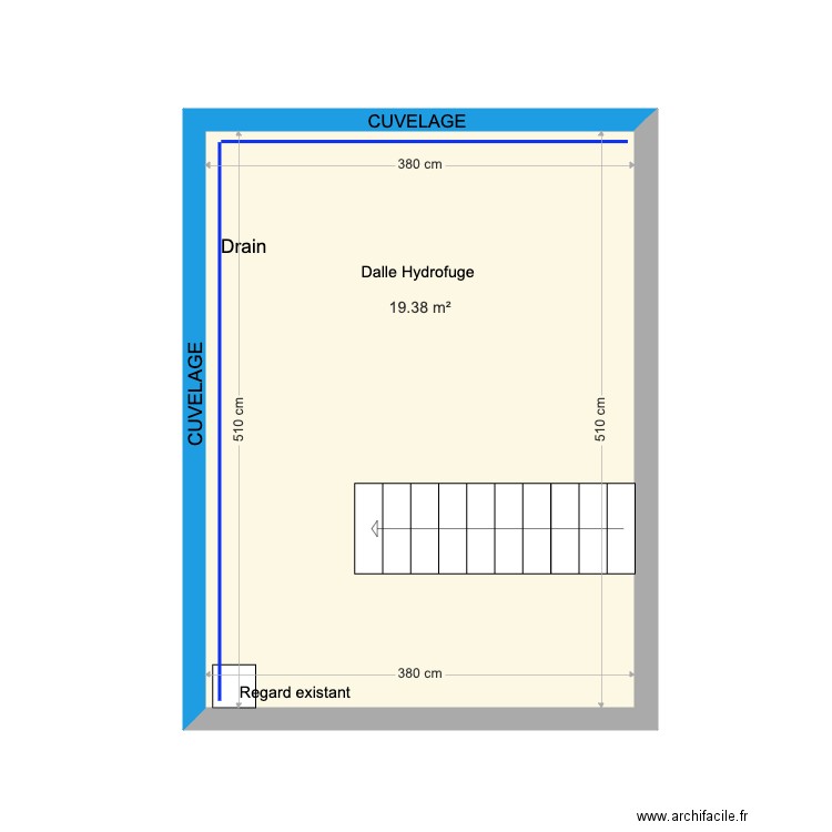 Plan Dejardin. Plan de 0 pièce et 0 m2