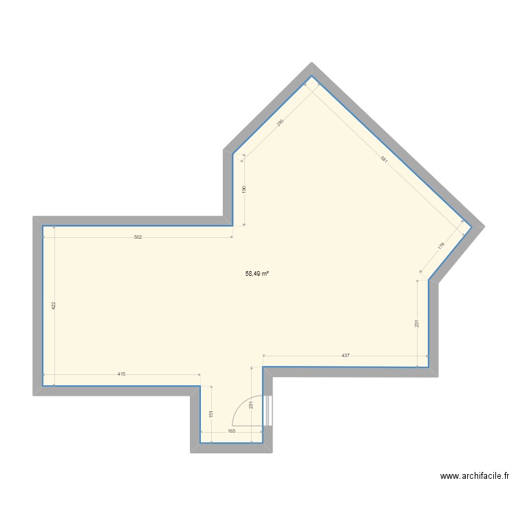 granjon. Plan de 0 pièce et 0 m2