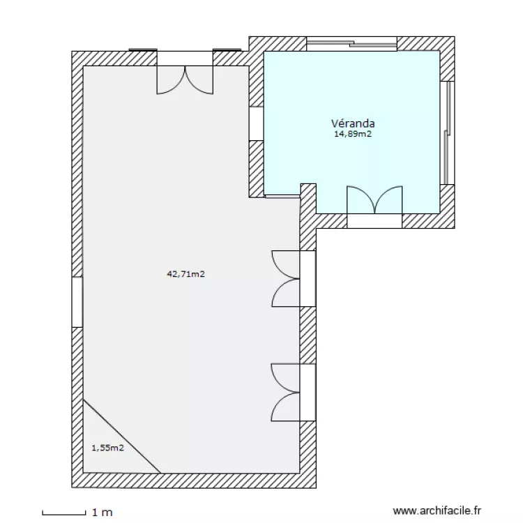Cuisine Severine W. Plan de 