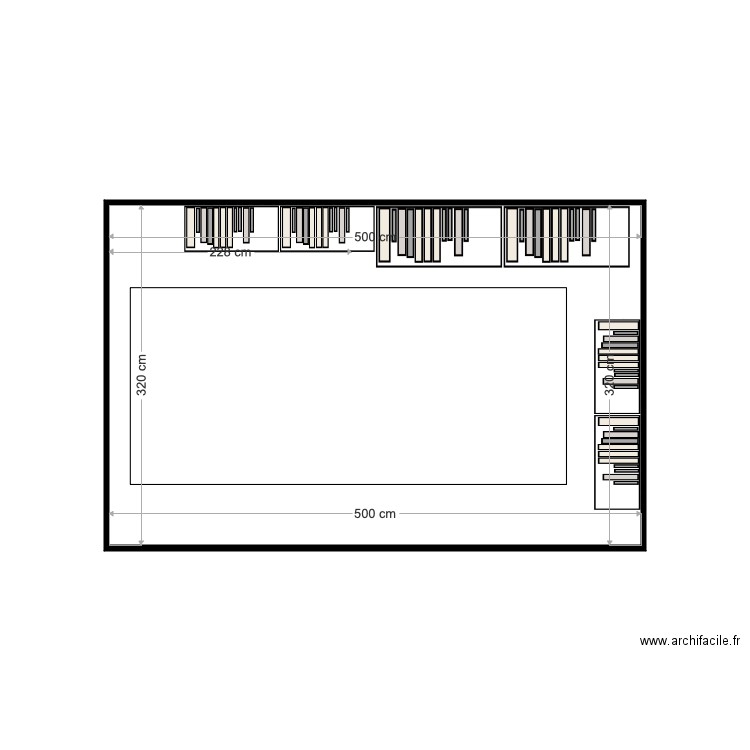 Parking. Plan de 0 pièce et 0 m2