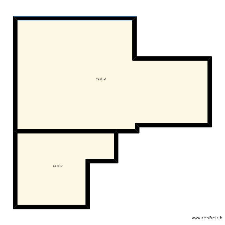 Local bray 2. Plan de 0 pièce et 0 m2