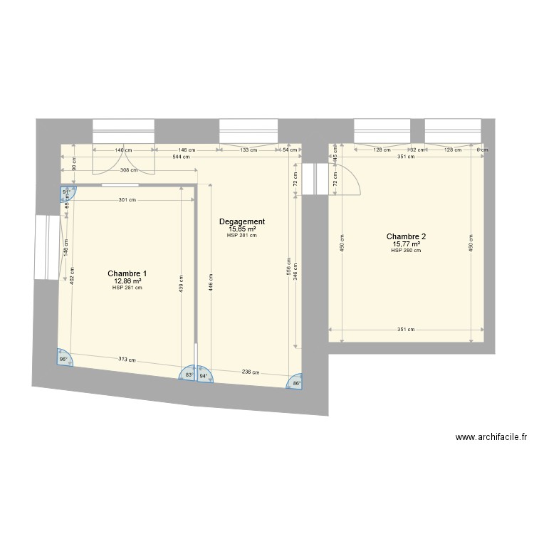 1er etage saint aubin . Plan de 0 pièce et 0 m2