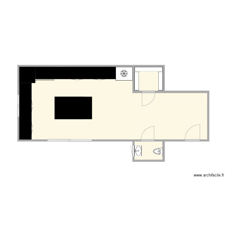 CUISINE. Plan de 0 pièce et 0 m2
