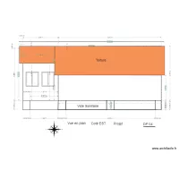 Vue en plan cot&eacute; EST