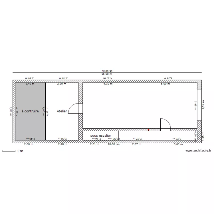 Rez de chaussée. Plan de Rez de chaussée. Plan de