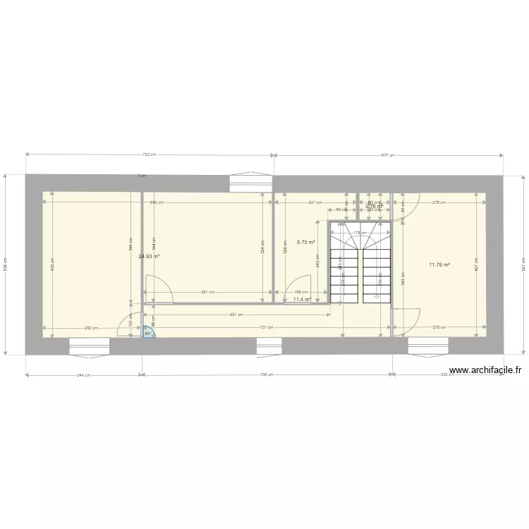 PLAN 1er ETAGE GOUILLARD MAJ. Plan de 