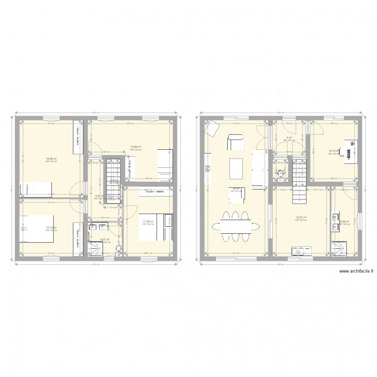 Test 1. Plan de 0 pièce et 0 m2