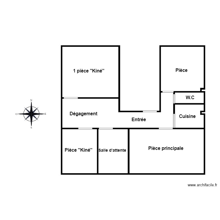 Plan actuel verbe. Plan de 0 pièce et 0 m2