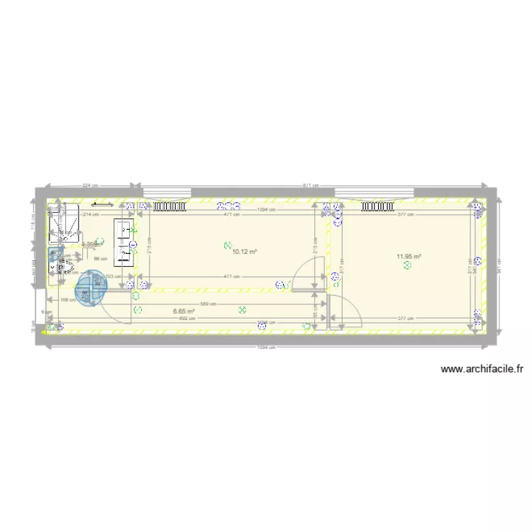 GLISSANT PL BIS. Plan de 