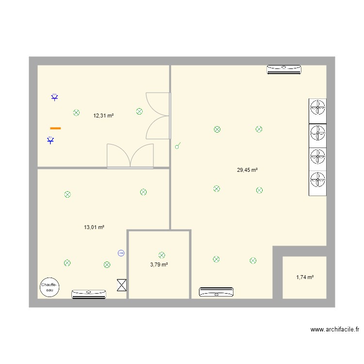 Tanais Electricité. Plan de 0 pièce et 0 m2