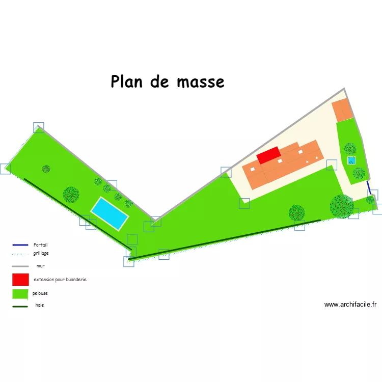 plan de masse maison 26. Plan de plan de masse maison 26. Plan de
