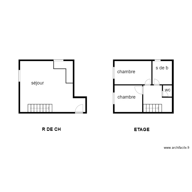 appart CUOQ. Plan de 7 pièces et 15 m2