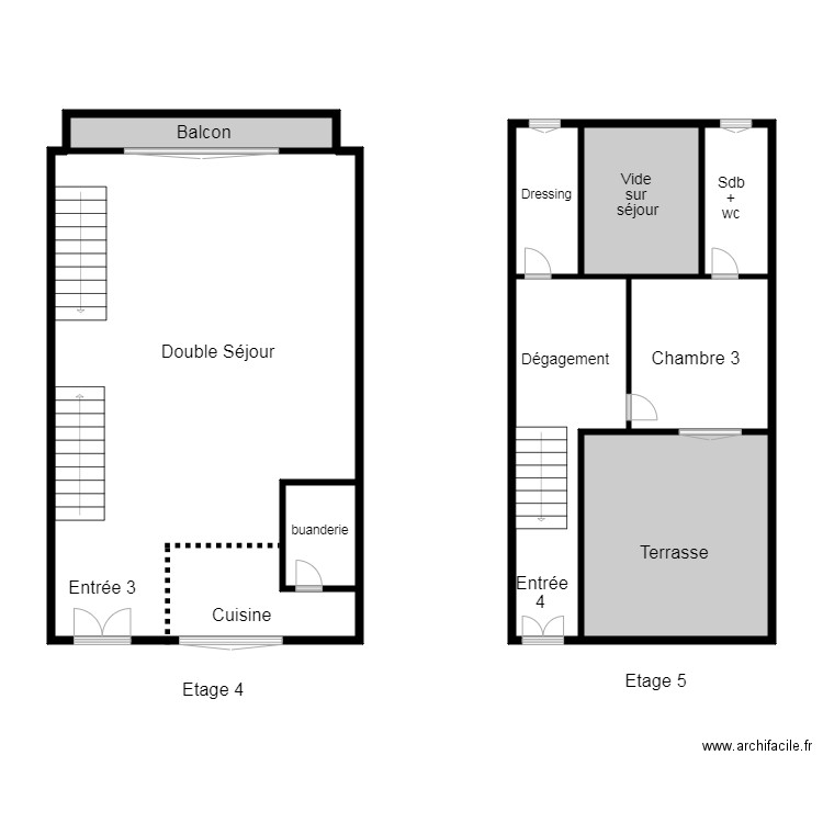 Thomas 2 suite. Plan de 0 pièce et 0 m2