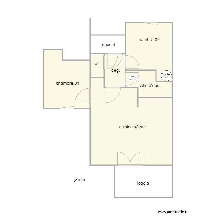 delahaye am 1147. Plan de 