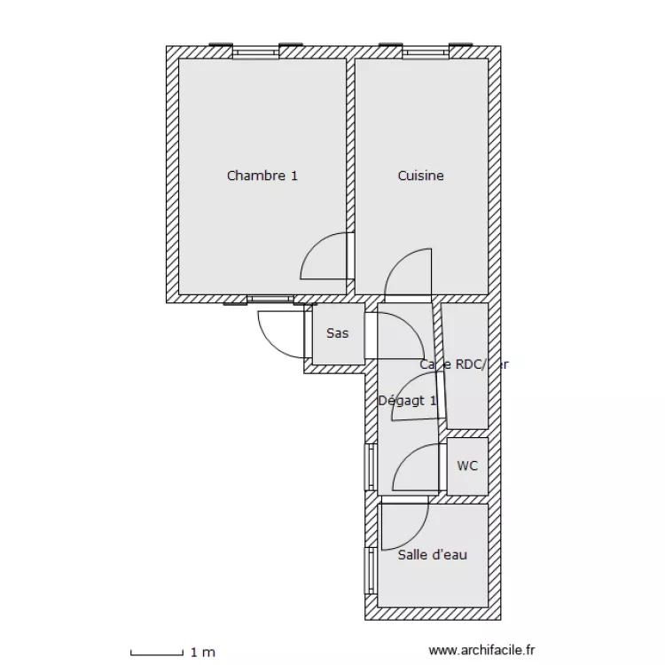 KACAR - RDC. Plan de 