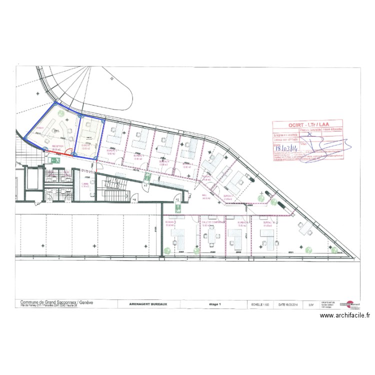 Ferney1er. Plan de 0 pièce et 0 m2