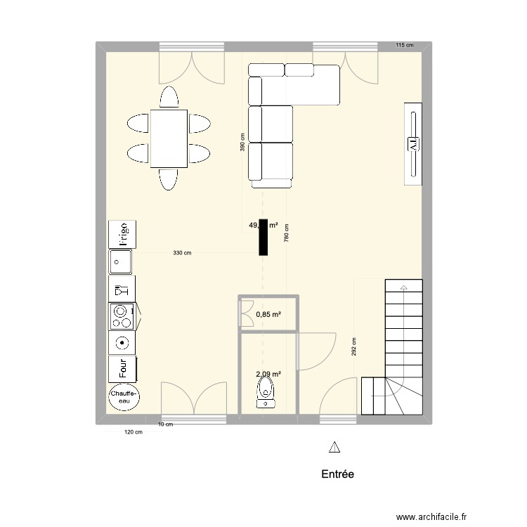 234. Plan de 0 pièce et 0 m2