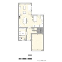 plan extension chambre
