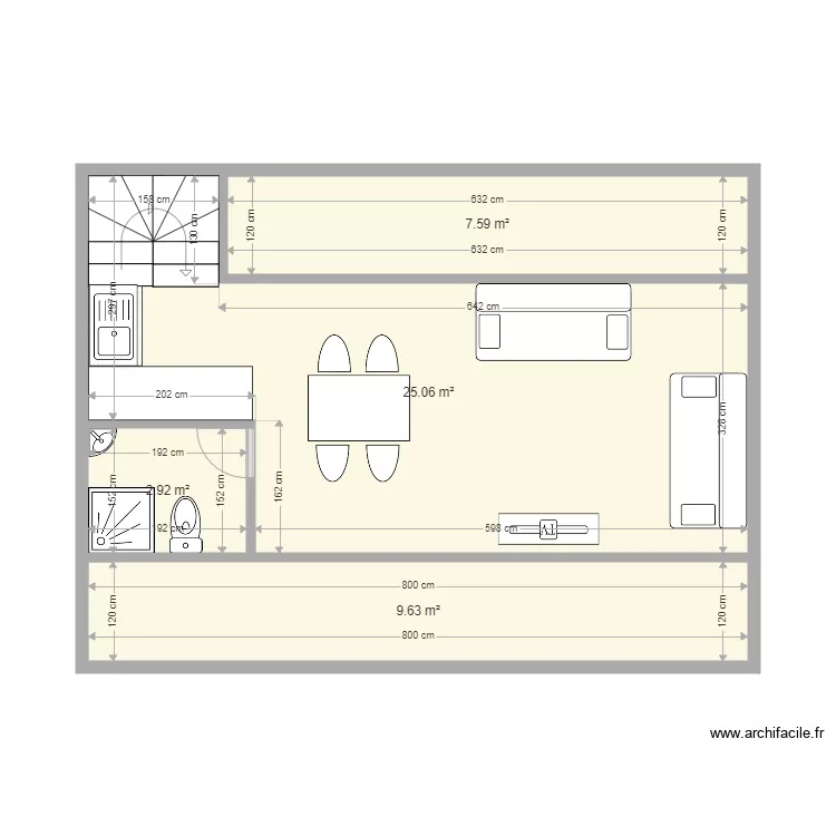 Garage first floor. Plan de 