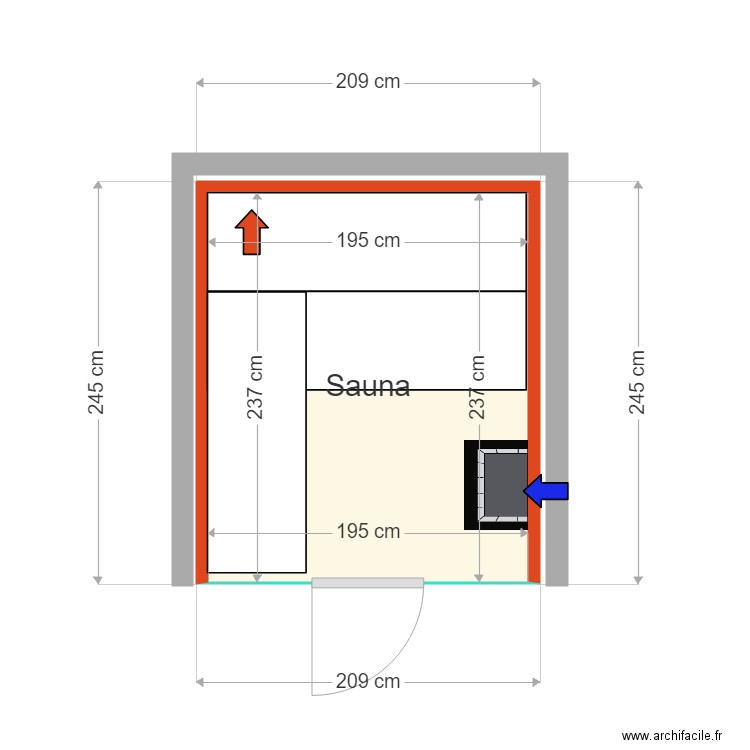 Z construction. Plan de 0 pièce et 0 m2