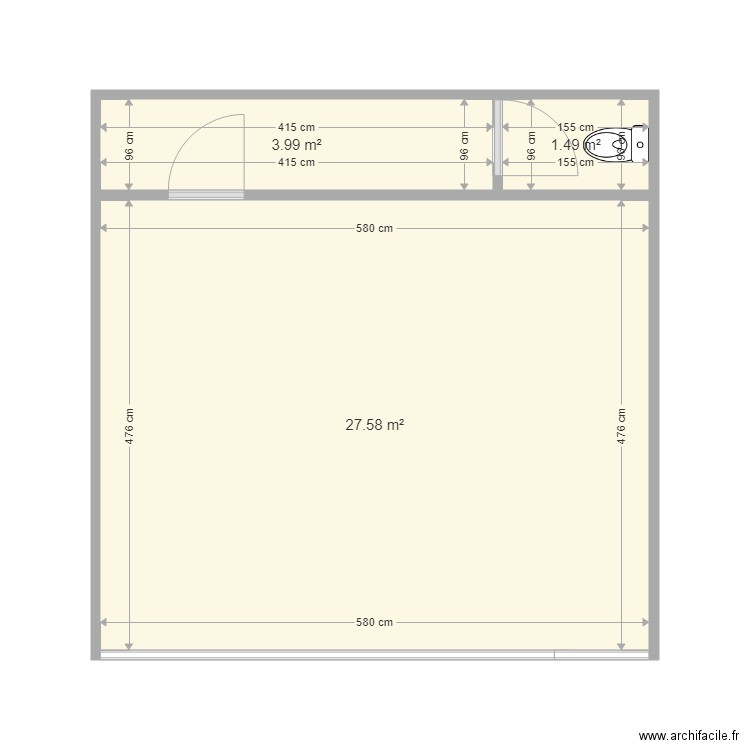 Plan AMAZING AJACCIO. Plan de 0 pièce et 0 m2