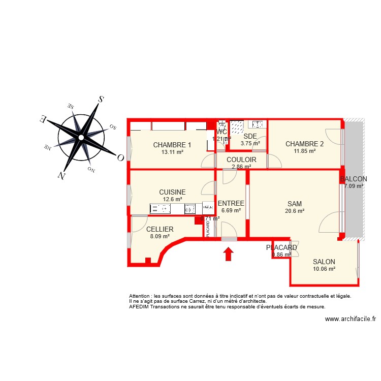 BI 6297 . Plan de 0 pièce et 0 m2