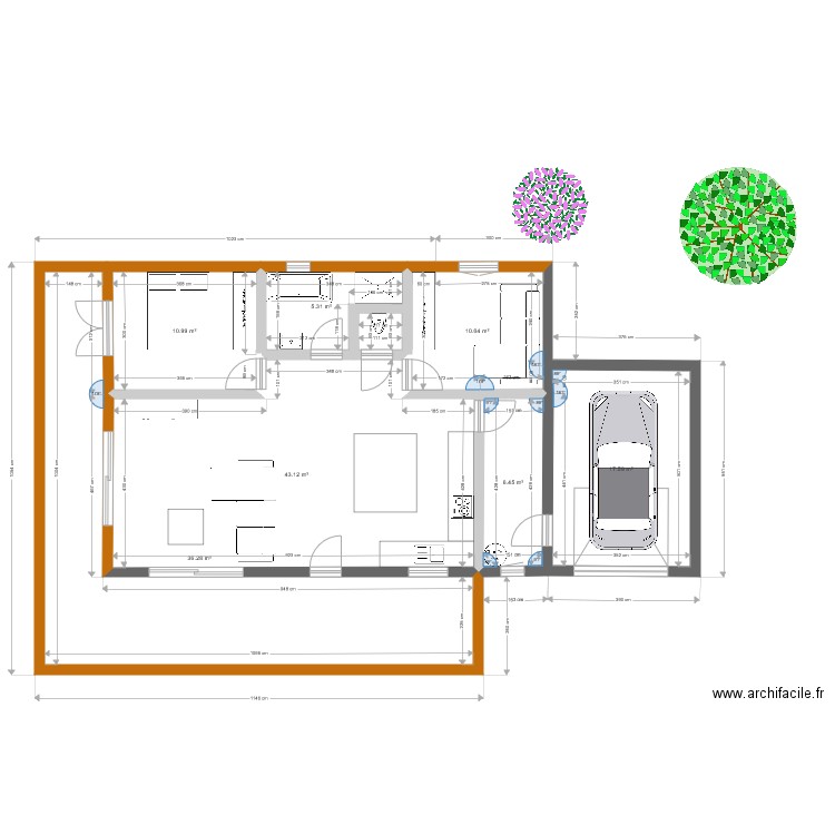 maison1. Plan de 0 pièce et 0 m2