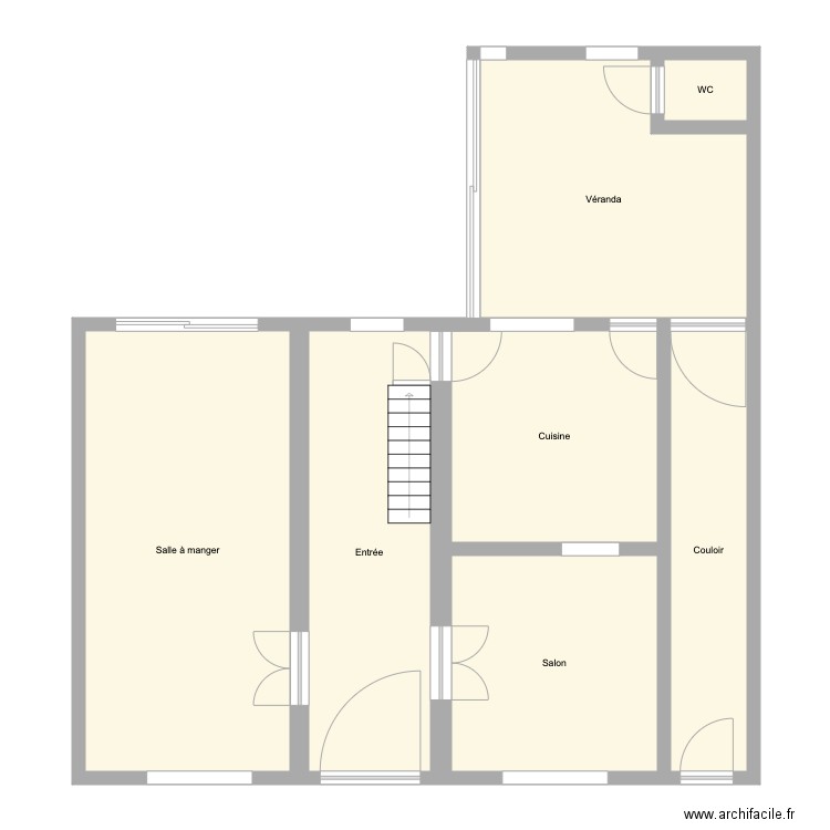 Feng shui 1. Plan de 0 pièce et 0 m2