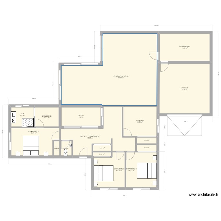 NBV. Plan de 0 pièce et 0 m2