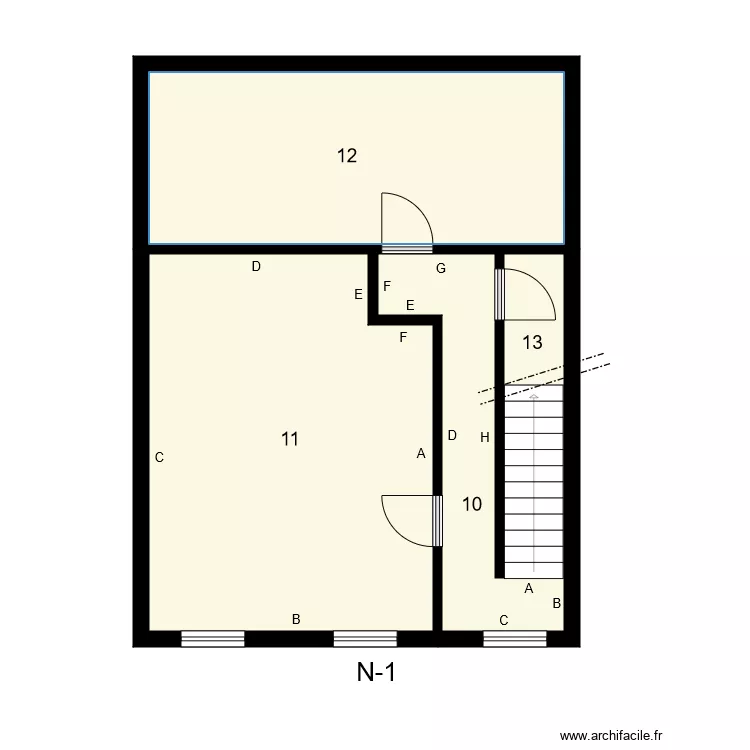 184810 REUMONT Plomb. Plan de 