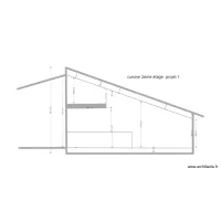 coupe -cuisine 2eme  etage -projet 1